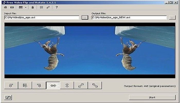 windows girar video