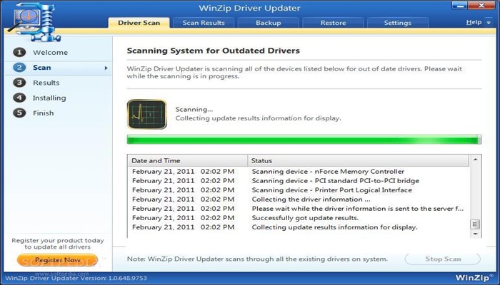 WinZip Drivers Update